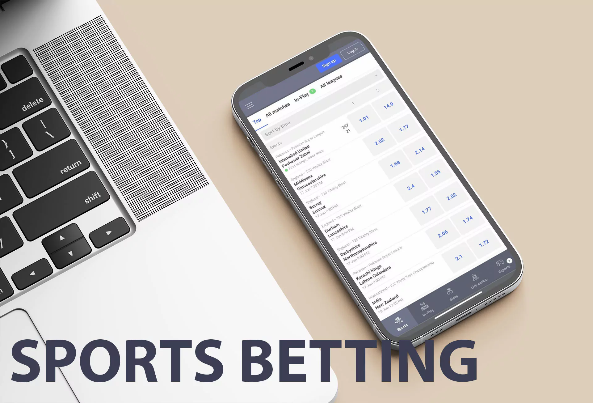 Betmaster sportsbook has a long list of available sports fot betting.