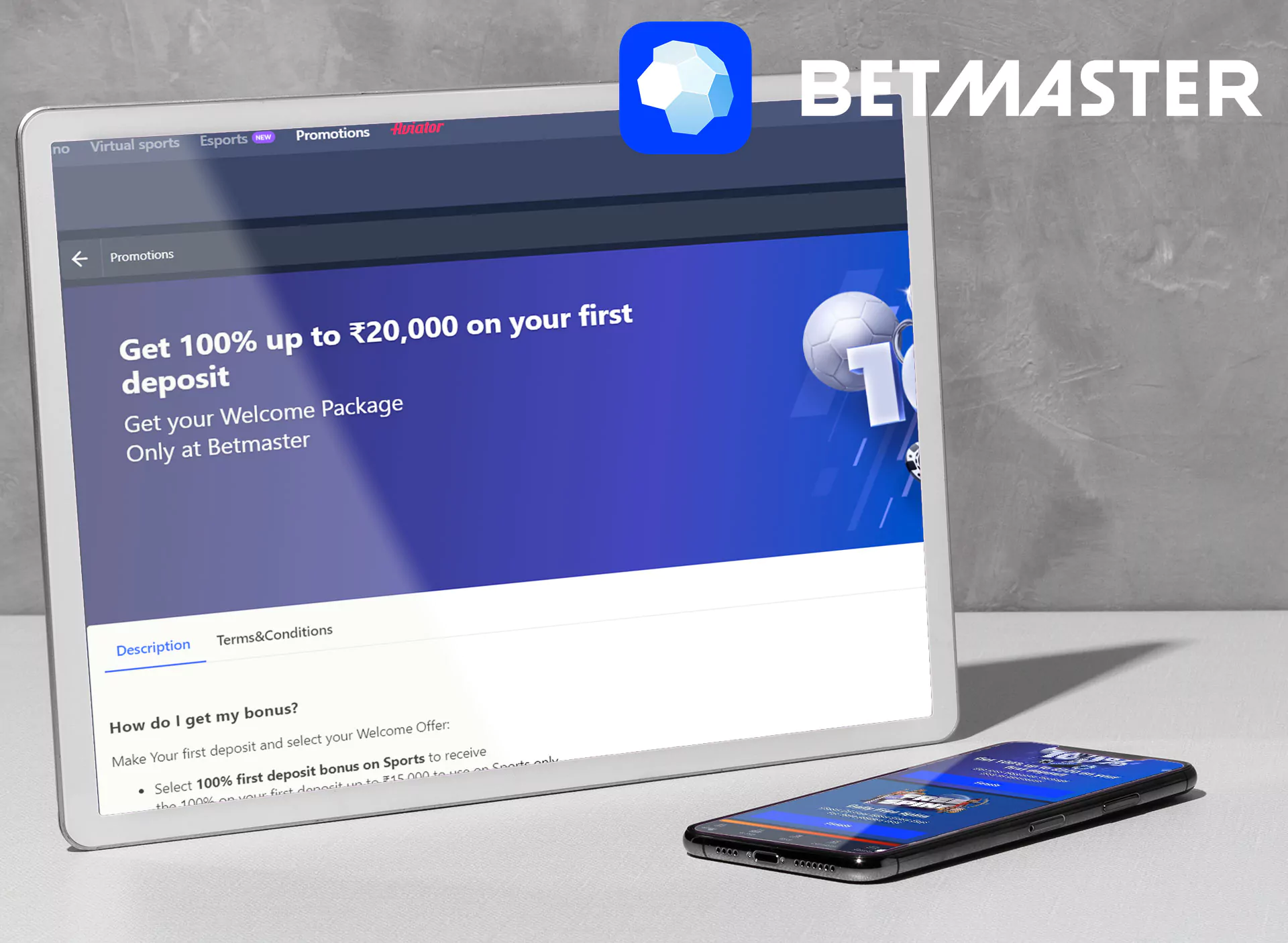 Right after the first deposit you can geta a welcome bonus from Betmaster.